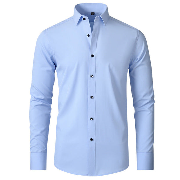 Adrian – Elegantes knitterfreies Sommerhemd für Herren pflegeleicht und stilvoll