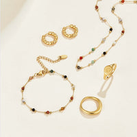 Armband Mit Natürlichen Perlen Und Feine Kette Xylia Elegantes Schmuckstück Für Natürliche Ausstrahlung