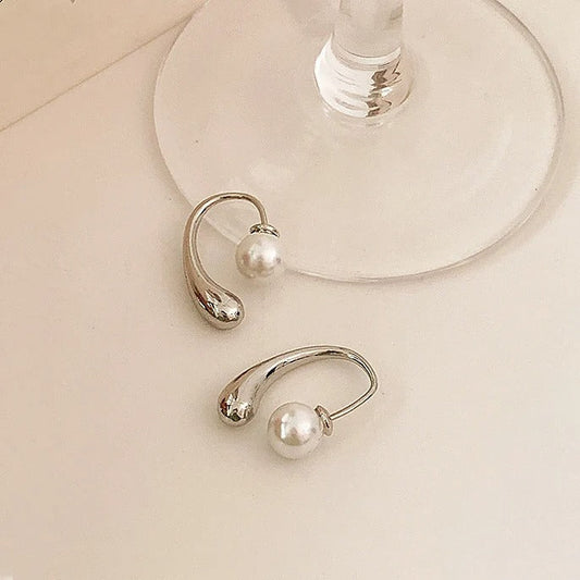 Perlenohrringe Lavinia Klassische Eleganz Trifft Modernes Minimaldesign Für Stilvolle Alltags Und Abendlooks