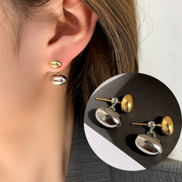 Ohrringe Glamour Beans Von Katia Elegant Modernes Design Mit Sanften Ovalformen Und Gepolierte Oberfläche