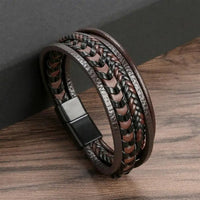 Zeitloses Vintage Lederarmband Aus Hochwertigem Leder Luxuriöses Armband Für Damen Und Herren Vintage Zubehör
