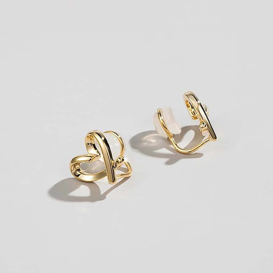 Verflochtene Herzohrringe Von Emanuela Eleganter Femininer Schmuck Für Den Alltag Und Besondere Anlässe