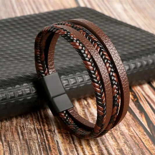 Prestige Vintage Luxuslederarmband Ein Stilvolles Modeaccessoire Aus Hochwertigem Leder Für Schicke Outfits Und Anlässe