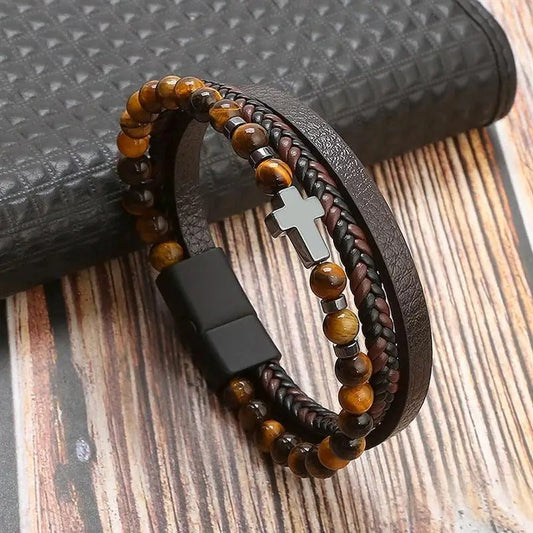 Heritage Vintage Luxuslederarmband Elegantes Armband Aus Premiumleder Für Alltag Und Formelle Anlässe