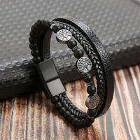 Elysian Vintage Luxuslederarmband Stilvolles Accessoire Für Elegante Outfits Und Festliche Anlässe