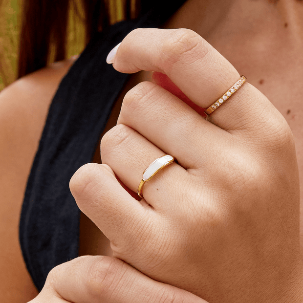 Damenring Mit Perle Inês - Eleganter Schmuck Für Alltag Und Besondere Anlässe, Zeitlos