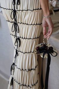 Addy - Langes Tunnelkleid mit Volants