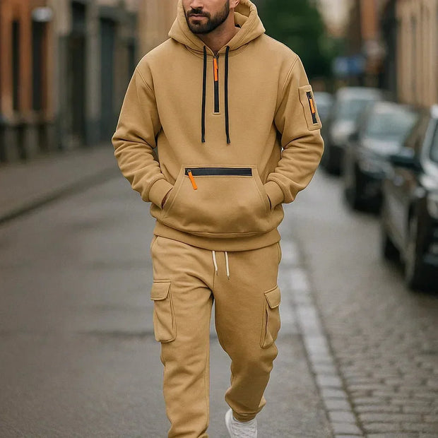 Sweatshirt und Cargohose für Männer - Keiran