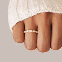 Ring Für Damen Mit Süßwasserperle Quiteria Goldbeschichtetes Design Und Elegante Zeitlose Ausstrahlung