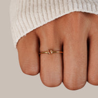 Ring Für Damen Mit Stein Des Monats November In Gold Fátima Schmuck Hochwertig Elegant Und Zeitlos