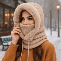 Kapuzenschal für Frauen Winterschal - Elrian
