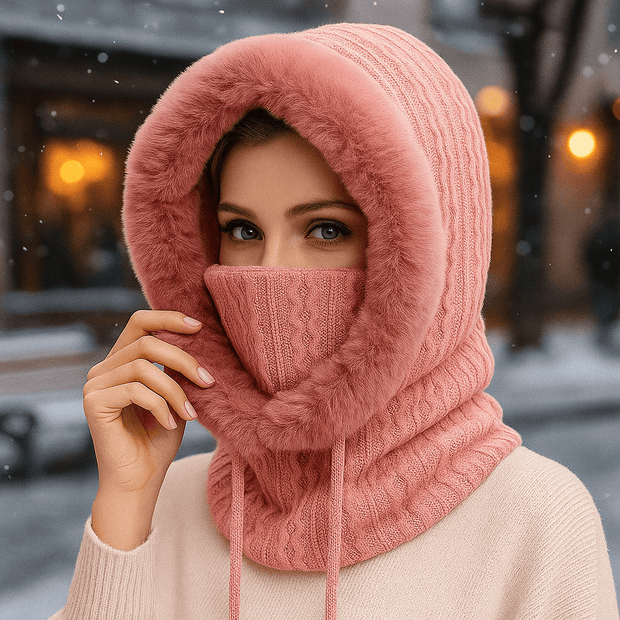 Kapuzenschal für Frauen Winterschal - Elrian