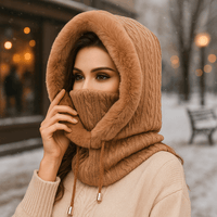Kapuzenschal für Frauen Winterschal - Elrian