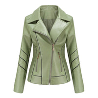 Lässiger Lederblazer