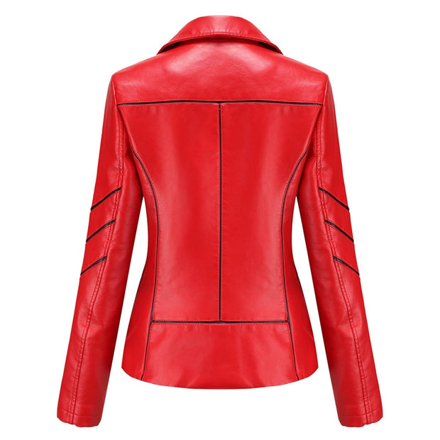 Lässiger Lederblazer