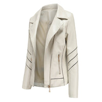 Lässiger Lederblazer