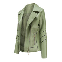 Lässiger Lederblazer
