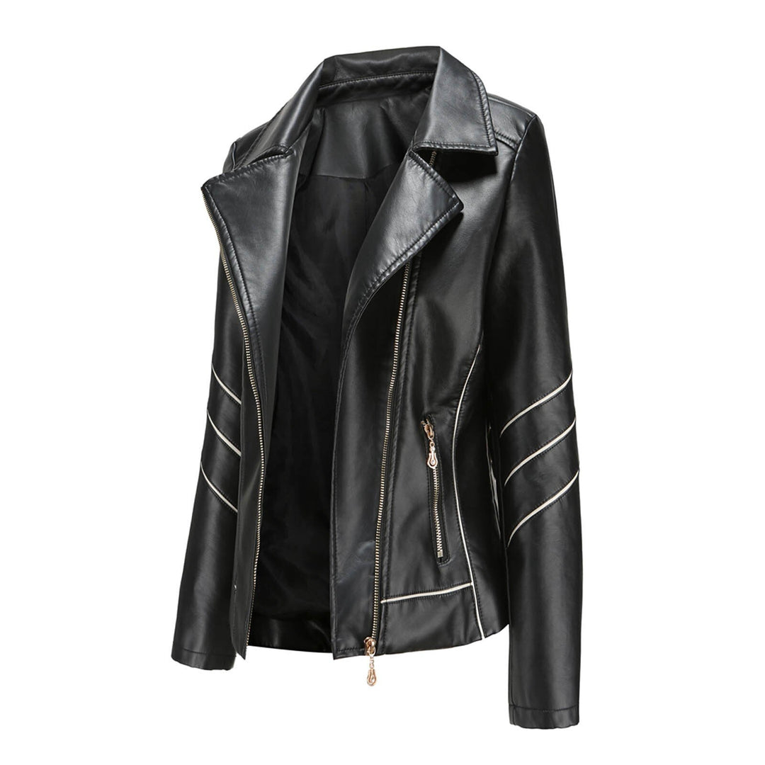Lässiger Lederblazer
