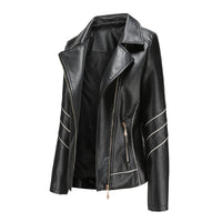Lässiger Lederblazer