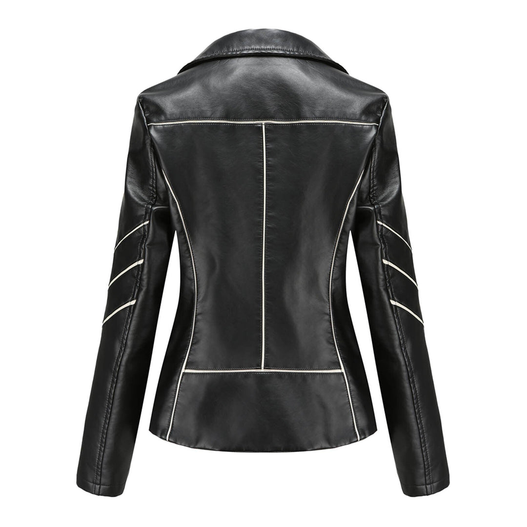 Lässiger Lederblazer