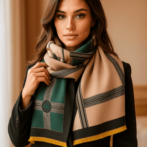 Eleganter Damenschal für den Winter - Valery