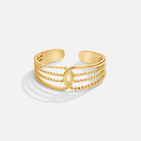 Verschlungener Damenring Giada Moderner Eleganter Ringschmuck Für Frauen Mit Zeitloser Raffinesse