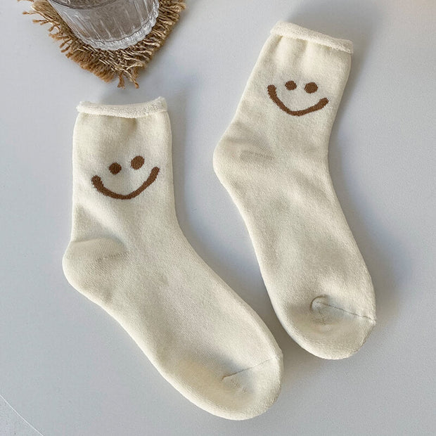 Smiley-Socken im Set