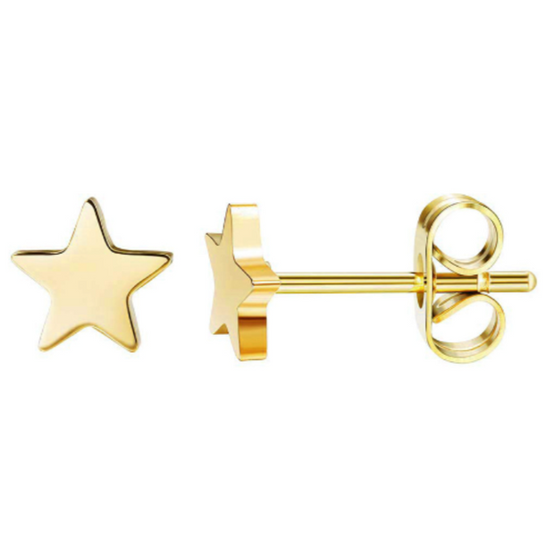 Twinkle Star Ohrringe – Verónica Minimalistisches Design Mit Poliertem Finish Und Sanften Lichtreflexe Für Jeden Anlass