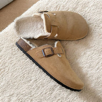 Elle Clogs in Wildlederoptik