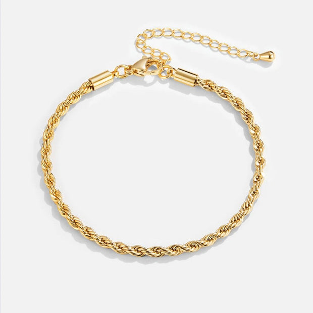 Verstellbares Armband Aus Verflochtenen Ketten In Klassischem Stil Tiziana Perfekt Für Alltag Und Anlässe