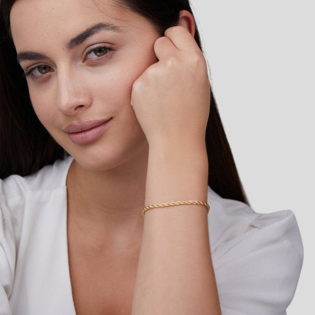 Verstellbares Armband Aus Verflochtenen Ketten In Klassischem Stil Tiziana Perfekt Für Alltag Und Anlässe