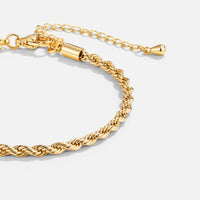 Verstellbares Armband Aus Verflochtenen Ketten In Klassischem Stil Tiziana Perfekt Für Alltag Und Anlässe