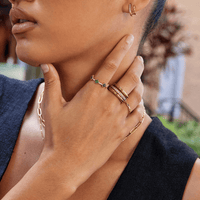 Ring Für Damen Mit Kristallen Aus Gold Virginia Eleganter Schmuckstück Für Den Alltag Und Festliche Outfits