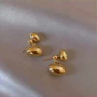 Ohrringe Glamour Beans Von Katia Elegant Modernes Design Mit Sanften Ovalformen Und Gepolierte Oberfläche