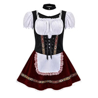 Damen Mini Dirndl Kleid - Loretta