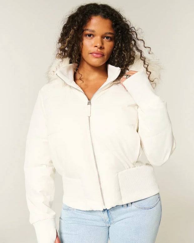 Steppjacke für Damen in kurzer Silhouette - Ragnel