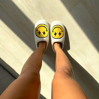 Flash Smiley-Hausschuhe