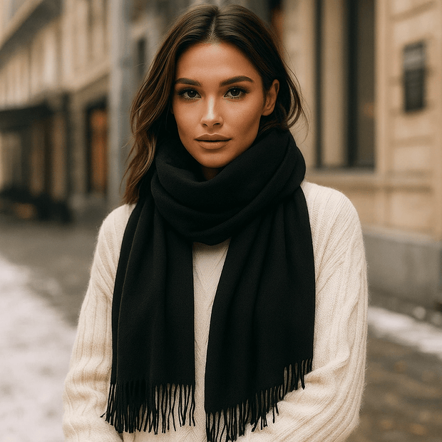 Damen-Wickeltuch aus Kaschmir - Noéva
